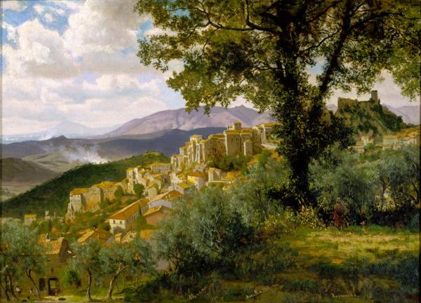 Albert Bierstadt Olevano oil painting picture